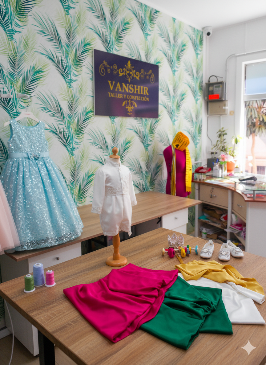 Vestidos elegantes para fiesta y bautizo